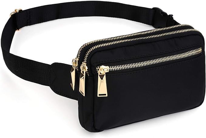 UTO Fanny Pack for Women Crossbody Trendy Fashion Belt Purse Chest Waist Hip Bumbag for Outdoor Shopping Travel Hiking - Image 1
